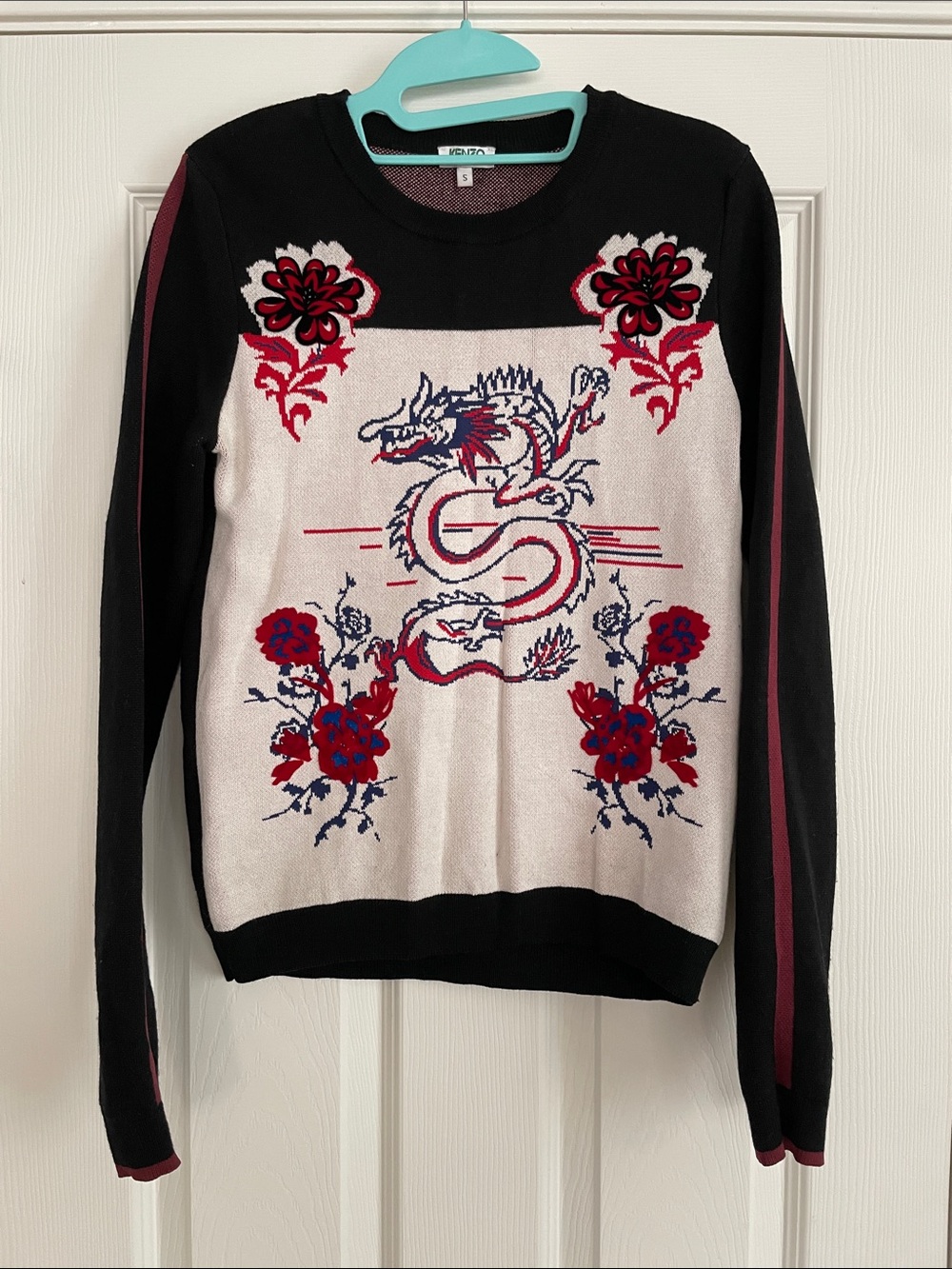 Kenzo dragon wool blend sweater